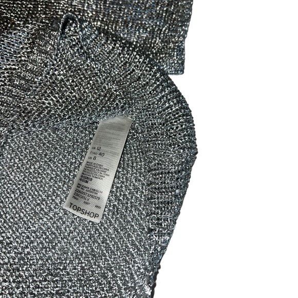 Topshop Metallic Crop - Picture 9 of 13